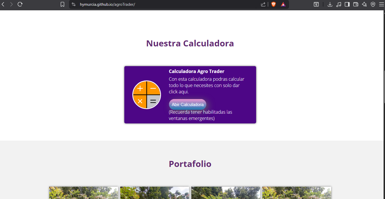 Agro Trader - Detalle de producto